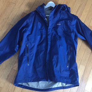 Patagonia Blue Torrentshell Raincoat